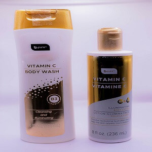 Vitamin C body wash & Vitamin C body lotion