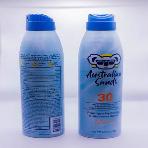 Premium Hydrating sunscreen spray